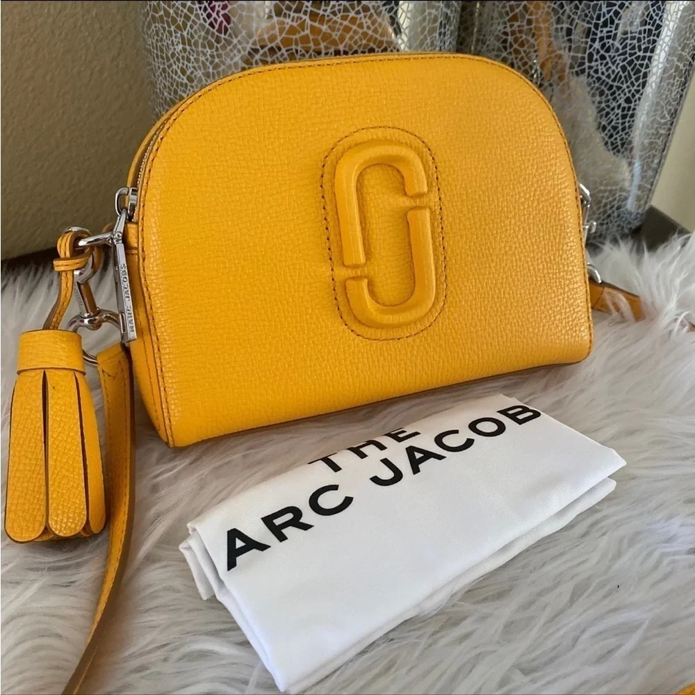 New Marc jacobs shutter leather crossbody bag